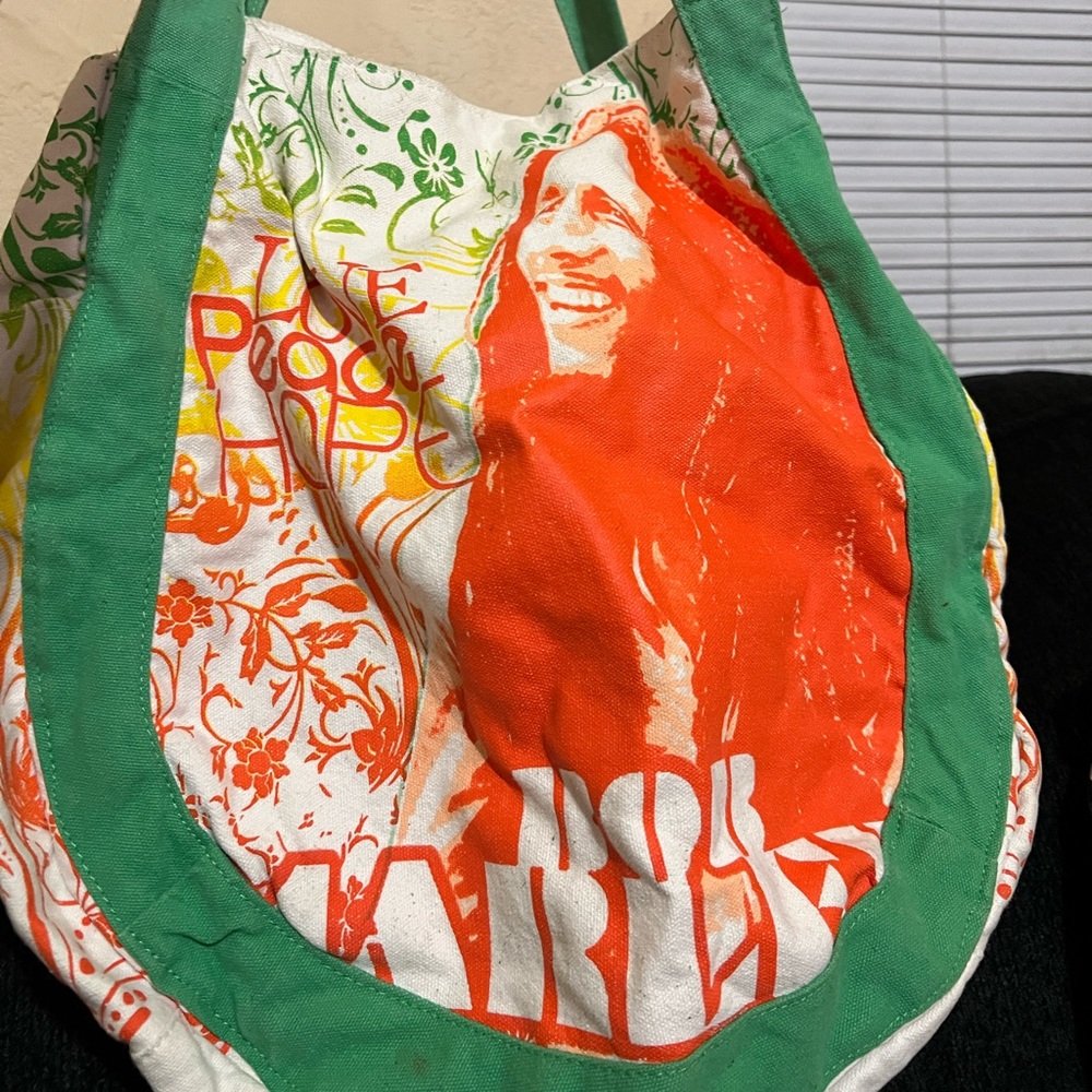 Bob Marley tote bag